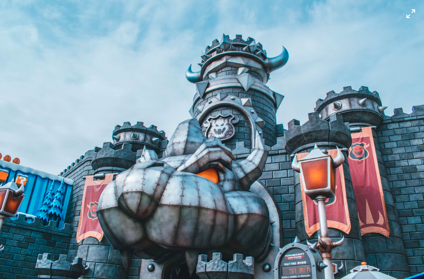 Mario Kart ride in Super Nintendo World in Universal Studios Japan, Osaka. (Photo: Romeo A/ Unsplash)