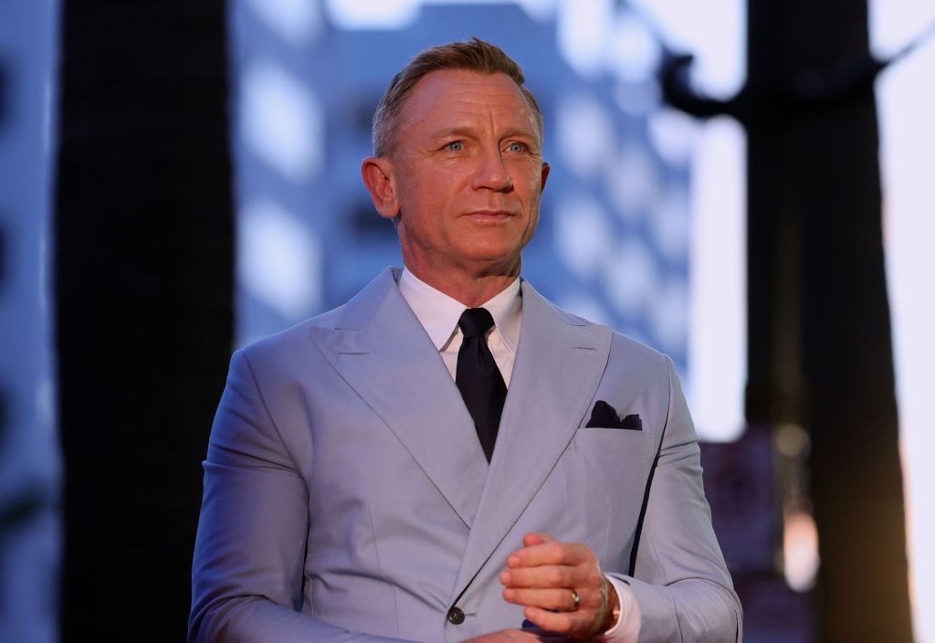 HOLLYWOOD, CALIFORNIA - OCTOBER 06: Daniel Craig attends the Hollywood Walk of Fame Star Ceremony for Daniel Craig on October 06, 2021 in Hollywood, California. (Photo by Rich Fury/Getty Images)