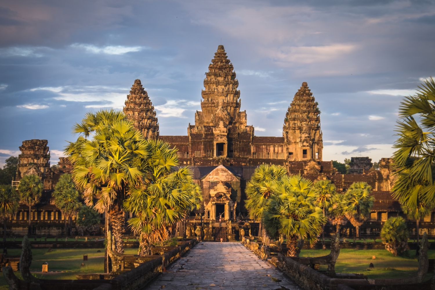 Sunset at Angkor Wat, Siem Reap, Cambodia (Photo: Pakawat Thongcharoen/Getty Images)
