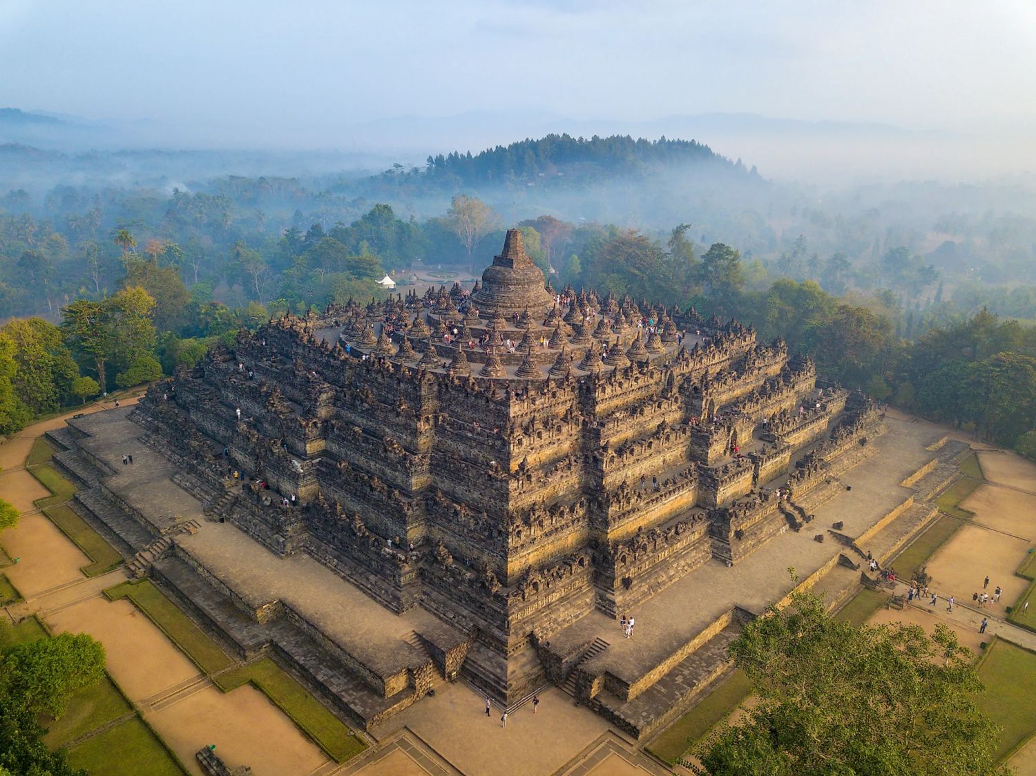 Borobodur Temple, Indonesia (Photo: World Atlas)