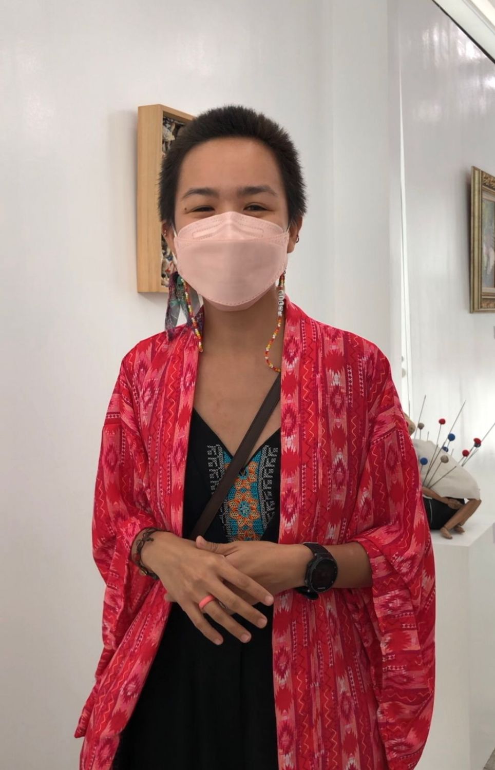 Contemporary artist LILAY explains her work 'Usapang Suso'