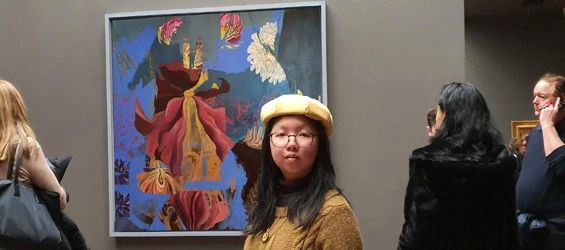 Contemporary painter Jade Fulgar (Photo: Imahica)