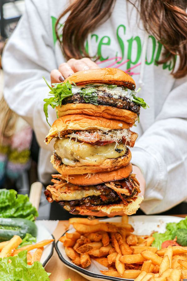 The Champs Burger (Photo: Black Tap Craft Burgers & Shakes)