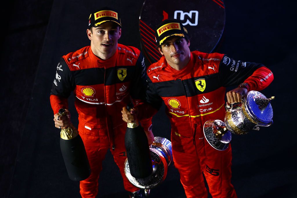 法拉利分別獲得F1 2022首場賽事的冠亞軍。