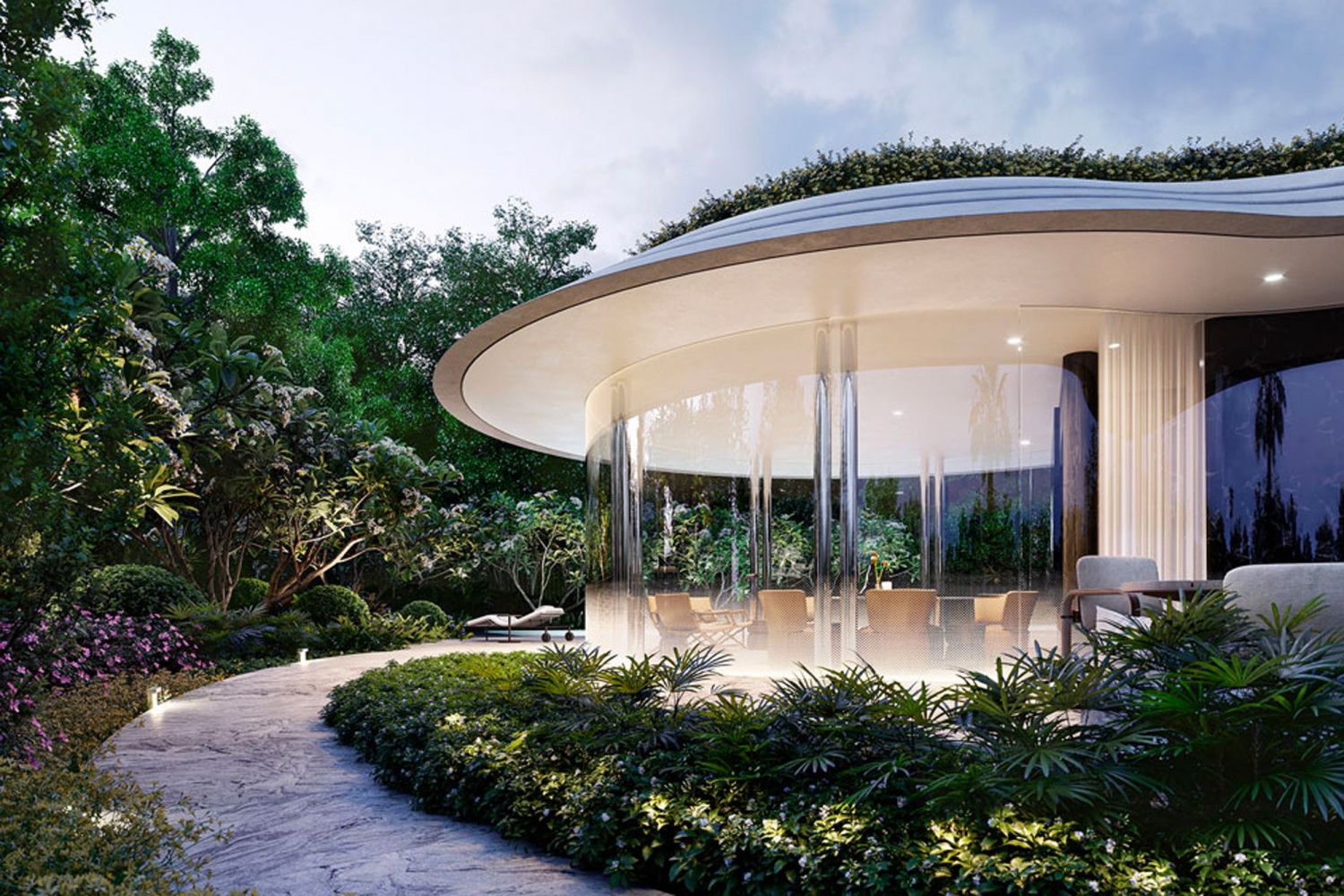 Artist's Impression of Les Maisons Nassim, developed by Shun Tak Holdings (Image: Shun Tak Holdings)