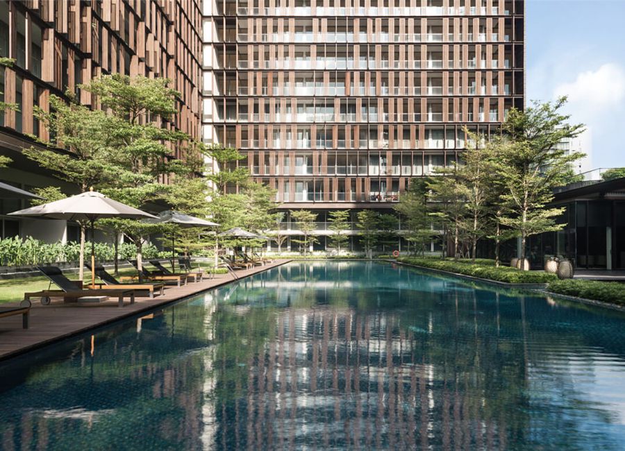 Hilltop condominium, developed by Singapore-based SC Global Developments (Image: SC Global Developments)