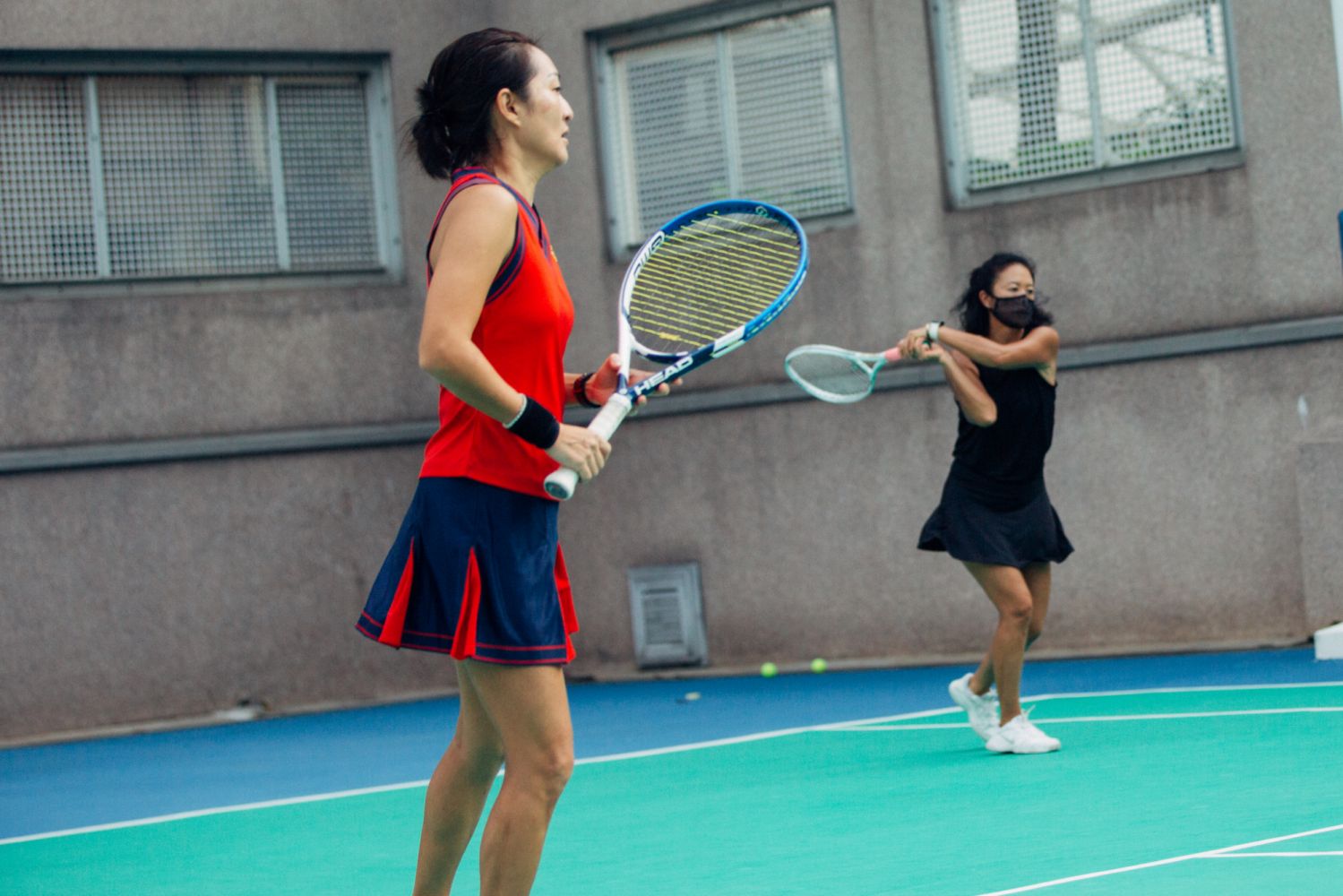 Mily Liang and Lim Siew Tin