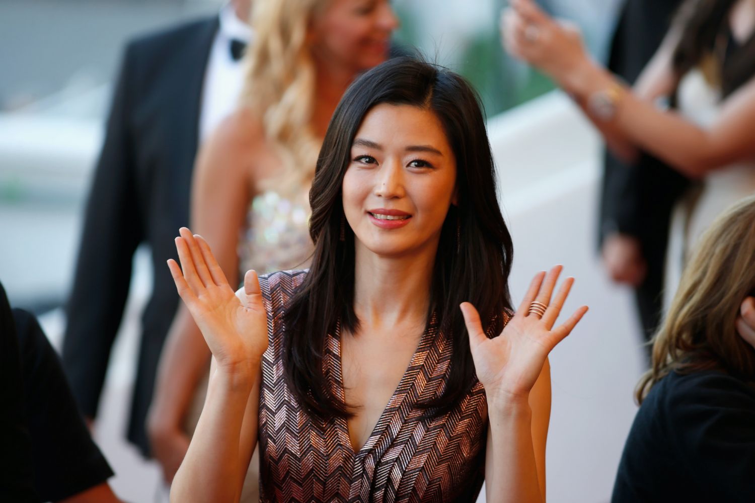 attends the Premiere of "Rocco And His Brothers" during the 68th annual Cannes Film Festival on May 17, 2015 in Cannes, France.