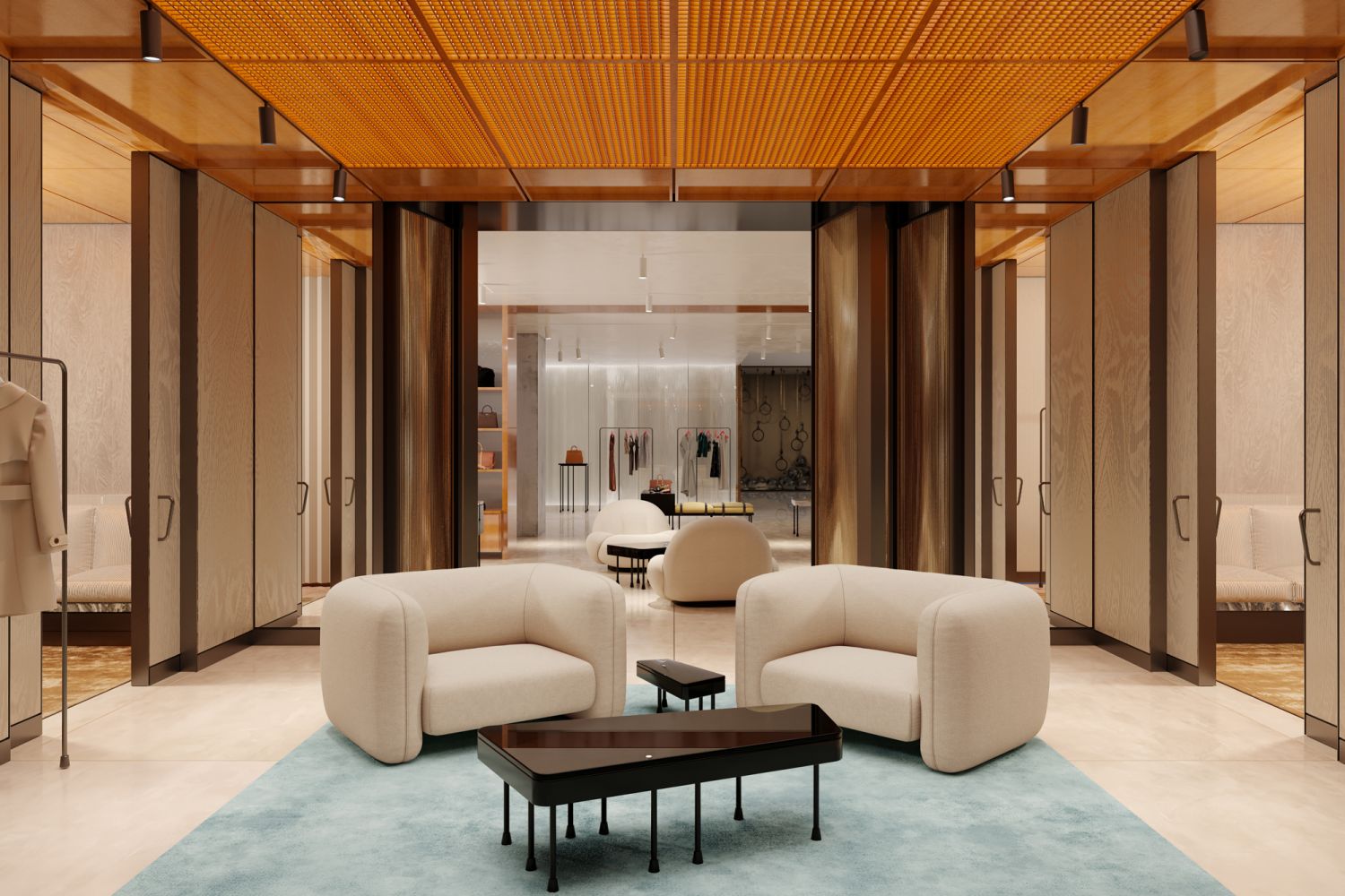 Recent projects by Franklin Azzi include the Shanghai flagship store of Chinese ready-to-wear fashion brand EP YAYING