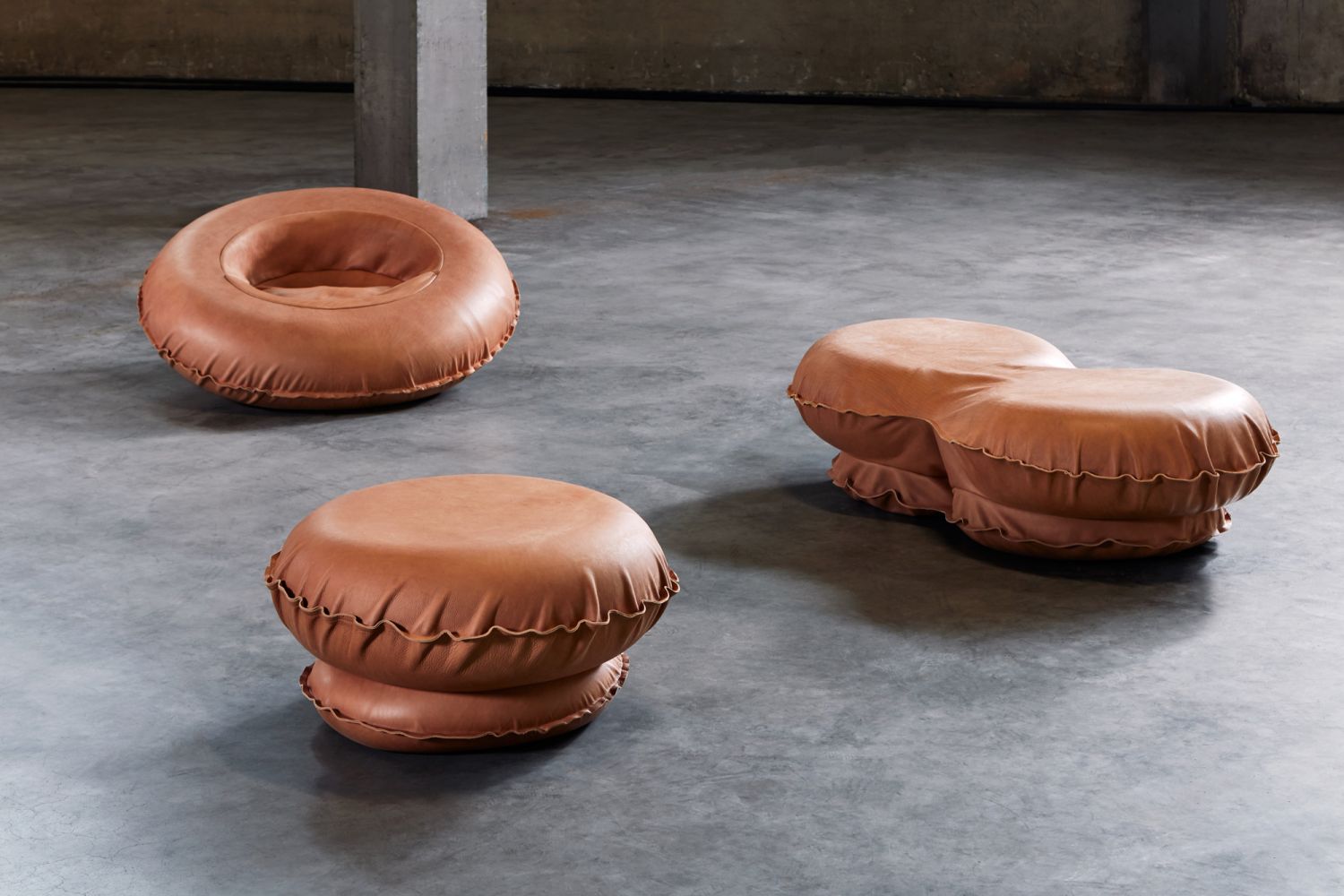 Inflatable Leather project by Satomi Minoshima (Photo: Ronald Smits)