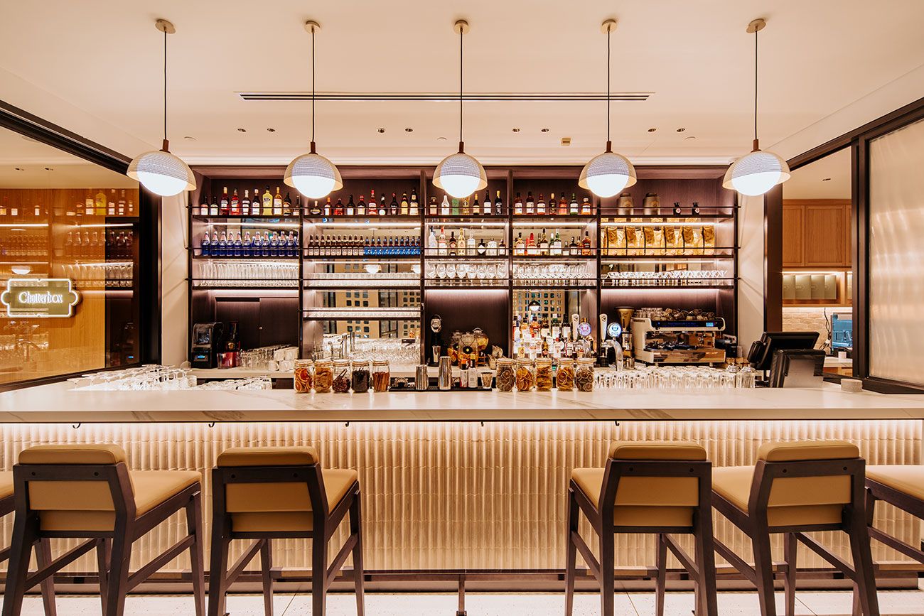 Chattebox now has a stylish bar in its premises