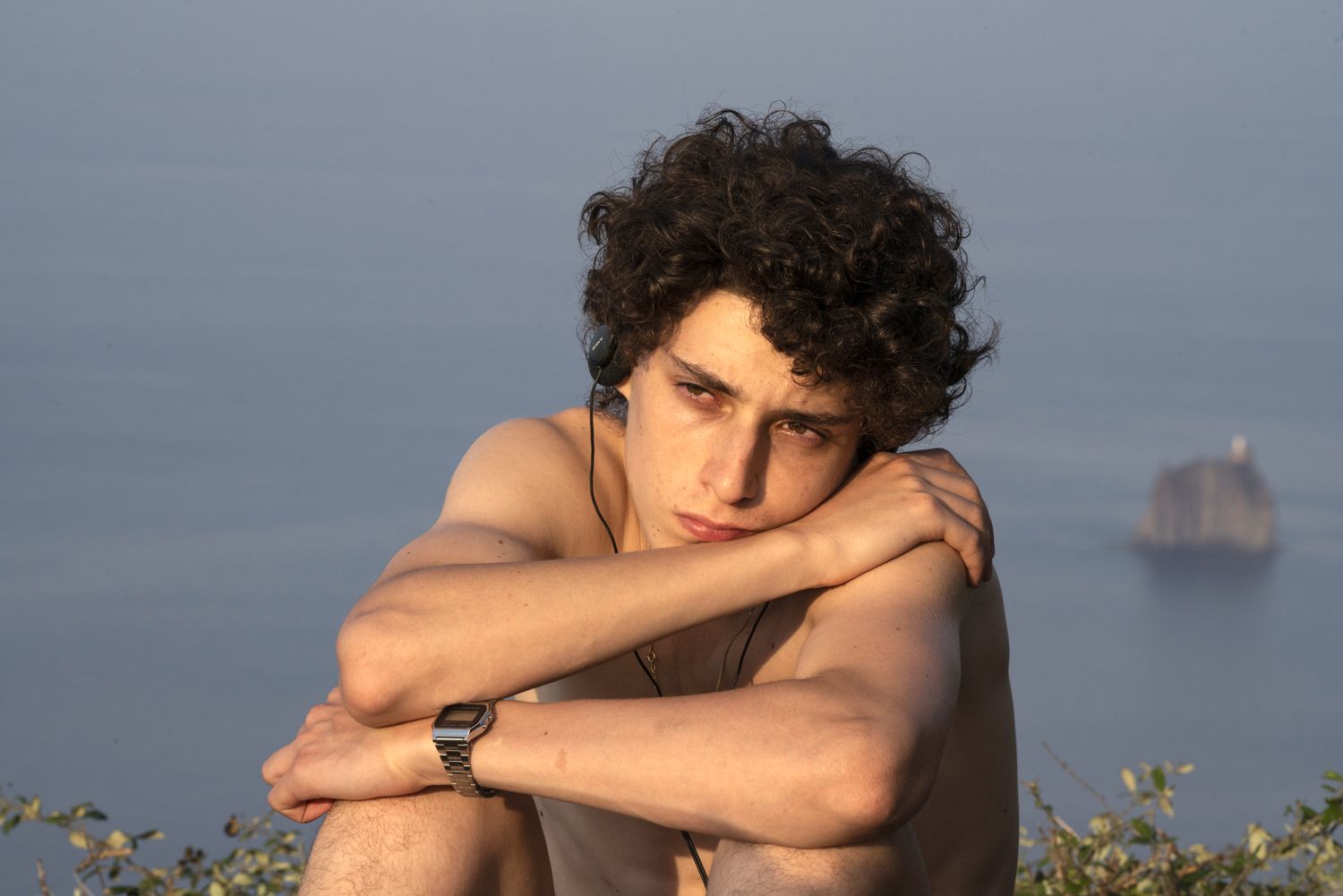 Set of "The hand of God" by Paolo Sorrentino.in the picture Filippo Scotti.Photo by Gianni FioritoThis photograph is for editorial use only, the copyright is of the film company and the photographer assigned by the film production company and can only be reproduced by publications in conjunction with the promotion of the film.The mention of the author-photographer is mandatory: Gianni Fiorito.Set della serie Tv "E' stata la mano di Dio" di Paolo Sorrentino.Nella foto Filippo Scotti.Foto di Gia