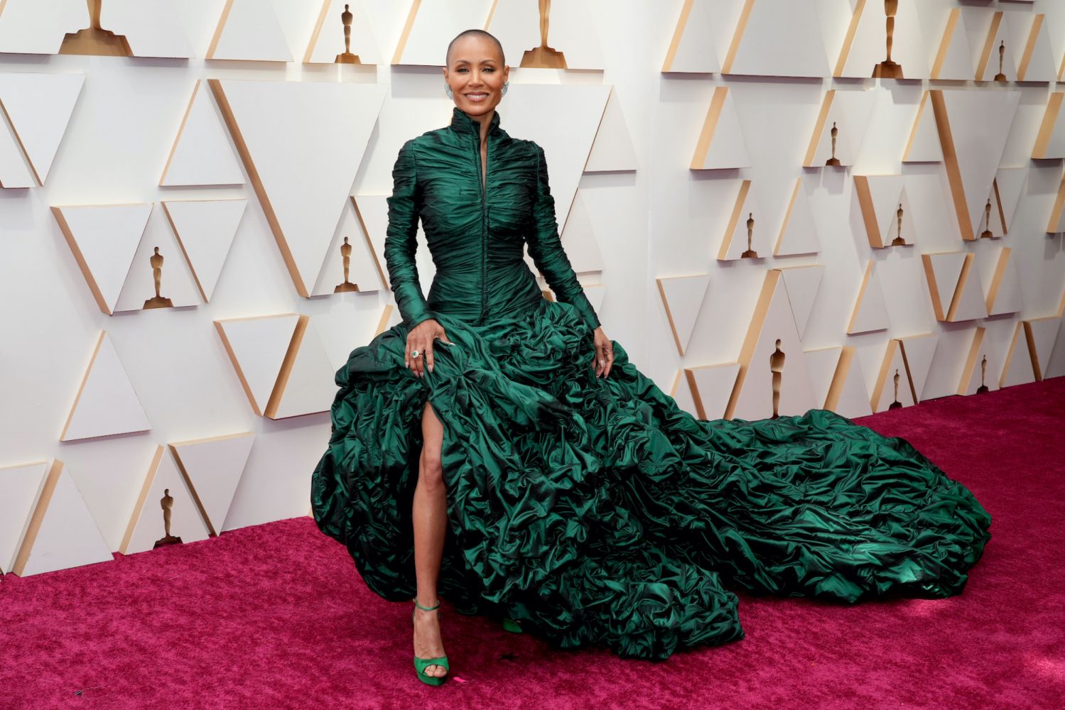 HOLLYWOOD, CALIFORNIA - MARCH 27: Jada Pinkett Smith attends the 94th Annual Academy Awards at Hollywood and Highland on March 27, 2022 in Hollywood, California. (Photo by Kevin Mazur/WireImage)