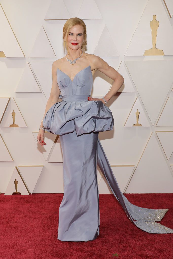 HOLLYWOOD, CALIFORNIA - MARCH 27: Nicole Kidman attends the 94th Annual Academy Awards at Hollywood and Highland on March 27, 2022 in Hollywood, California. (Photo by Mike Coppola/Getty Images)
