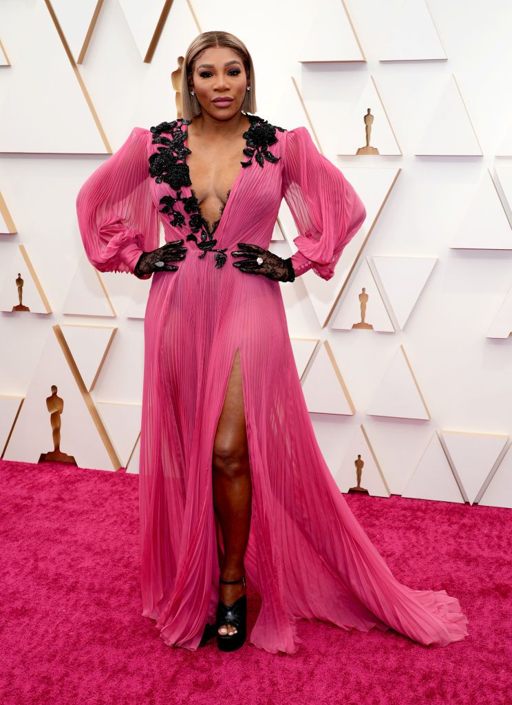 HOLLYWOOD, CALIFORNIA - MARCH 27: Serena Williams attends the 94th Annual Academy Awards at Hollywood and Highland on March 27, 2022 in Hollywood, California. (Photo by Kevin Mazur/WireImage)