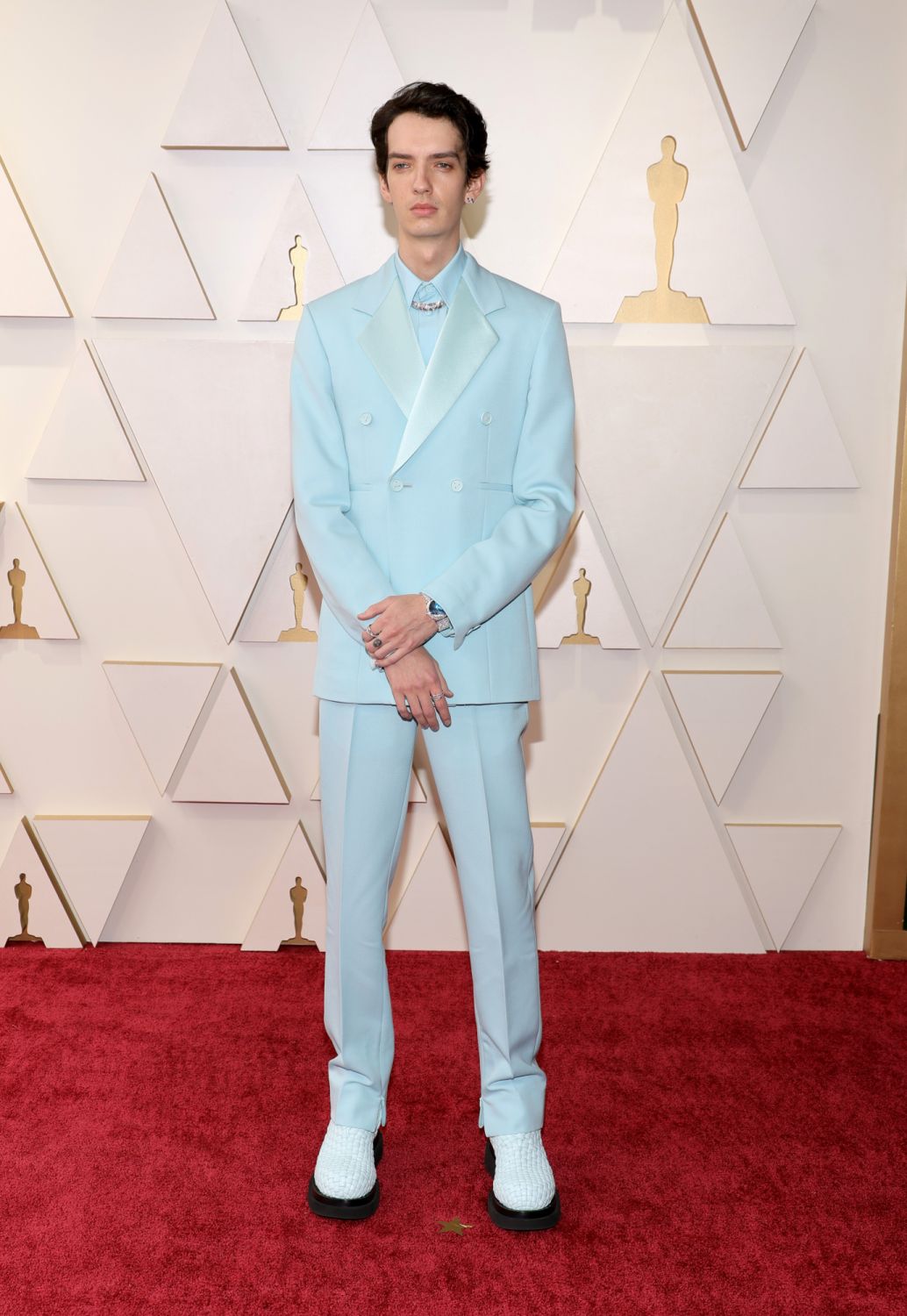 HOLLYWOOD, CALIFORNIA - MARCH 27: Kodi Smit-McPhee attends the 94th Annual Academy Awards at Hollywood and Highland on March 27, 2022 in Hollywood, California. (Photo by Mike Coppola/Getty Images)