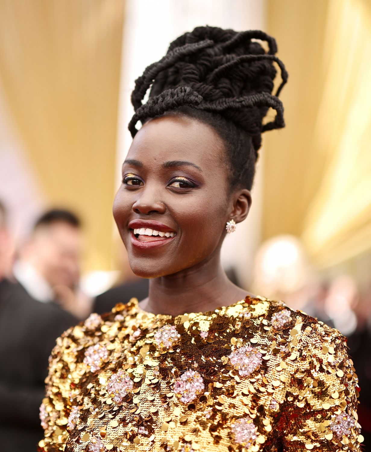 HOLLYWOOD, CALIFORNIA - MARCH 27: Lupita Nyong'o attends the 94th Annual Academy Awards at Hollywood and Highland on March 27, 2022 in Hollywood, California. (Photo by Emma McIntyre/Getty Images)