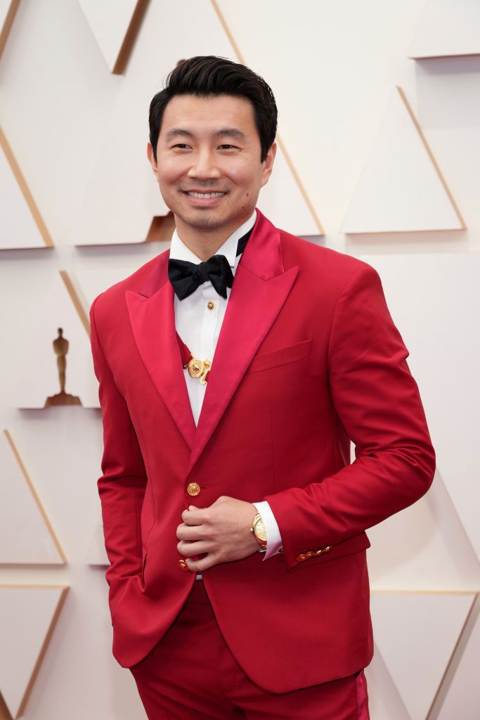 HOLLYWOOD, CALIFORNIA - MARCH 27: Simu Liu attends the 94th Annual Academy Awards at Hollywood and Highland on March 27, 2022 in Hollywood, California. (Photo by Kevin Mazur/WireImage)