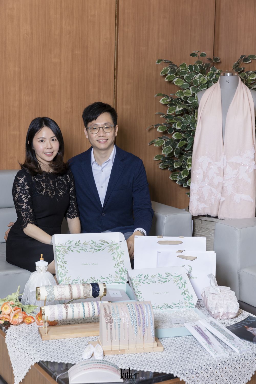 全球最大、英皇室御用蕾絲王「偉特企業」二代創David’s Angel藏浪漫故事