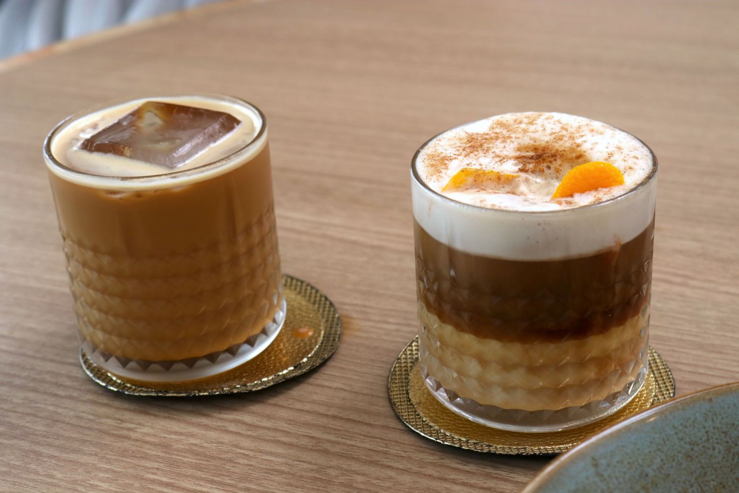 The Signature "Cham" & Orange Cinnamon Latte