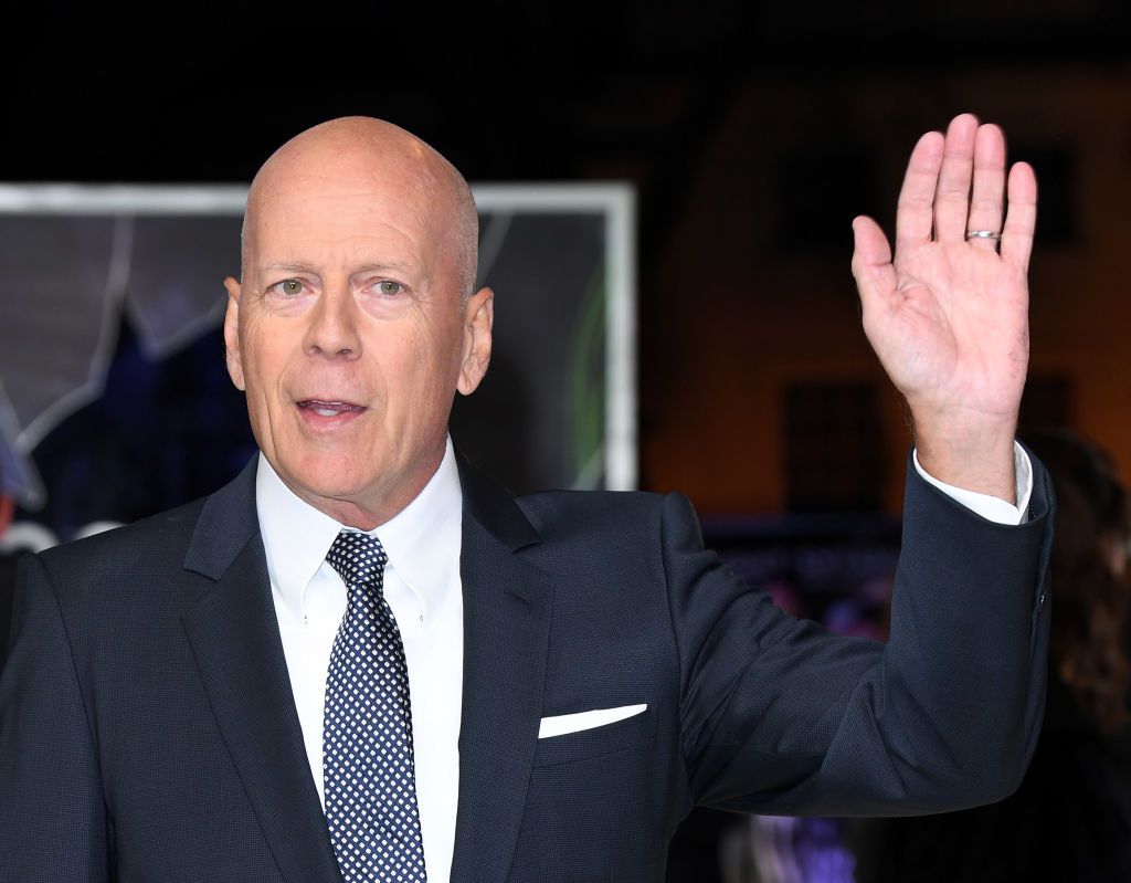 LONDON, ENGLAND - JANUARY 09: Bruce Willis attends the UK Premiere of "Glass" at The Curzon Mayfair on January 9, 2019 in London, England. (Photo by Karwai Tang/WireImage)