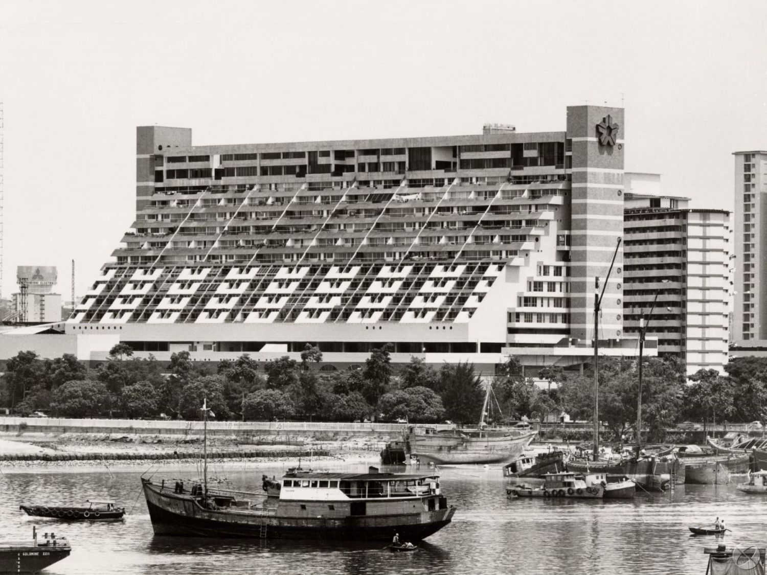 An archive photo of Golden Mile Complex (Image: Courtesy of DP Architects)