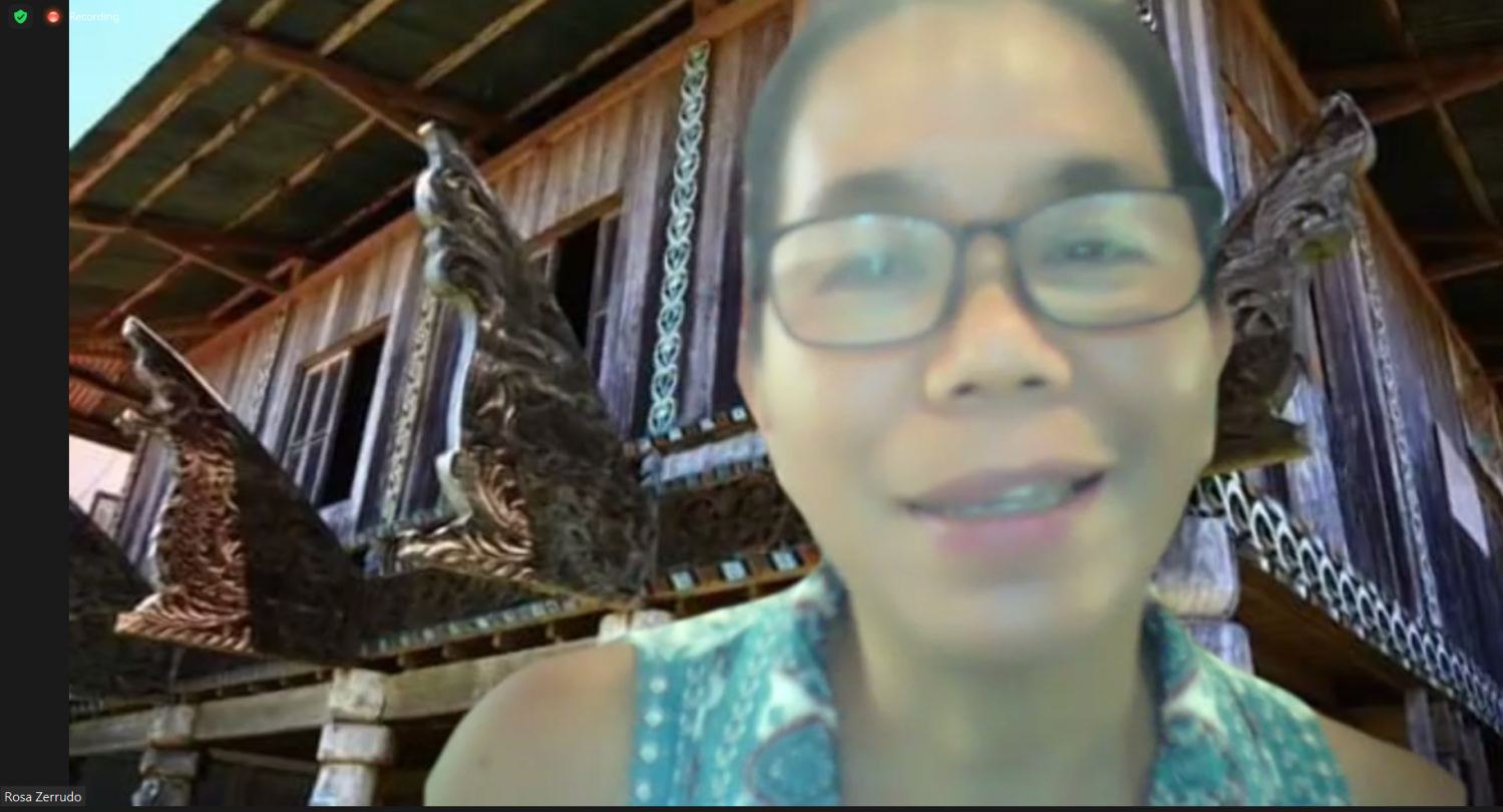 Visayan artist Rosa Zerrudo is from Lambunao and Anilao, Iloilo province, in the island of Panay