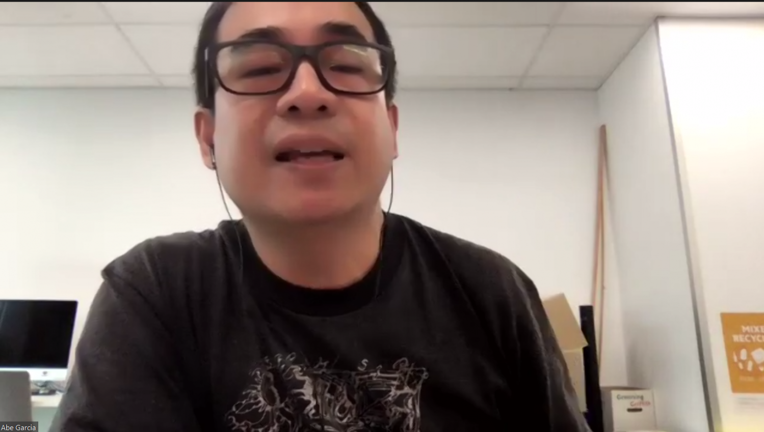 Artist Abe Garcia is from Mindanao