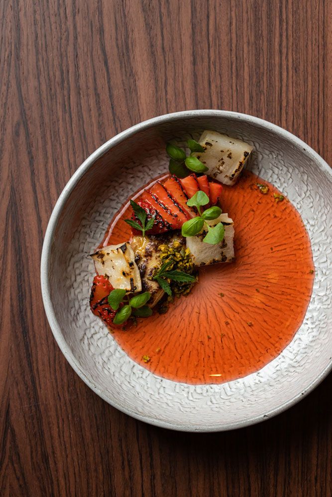 Pan-seared foie gras