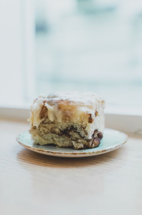 Cinnamon roll at Lashings (Photo: Ben Blake at Launch Media)