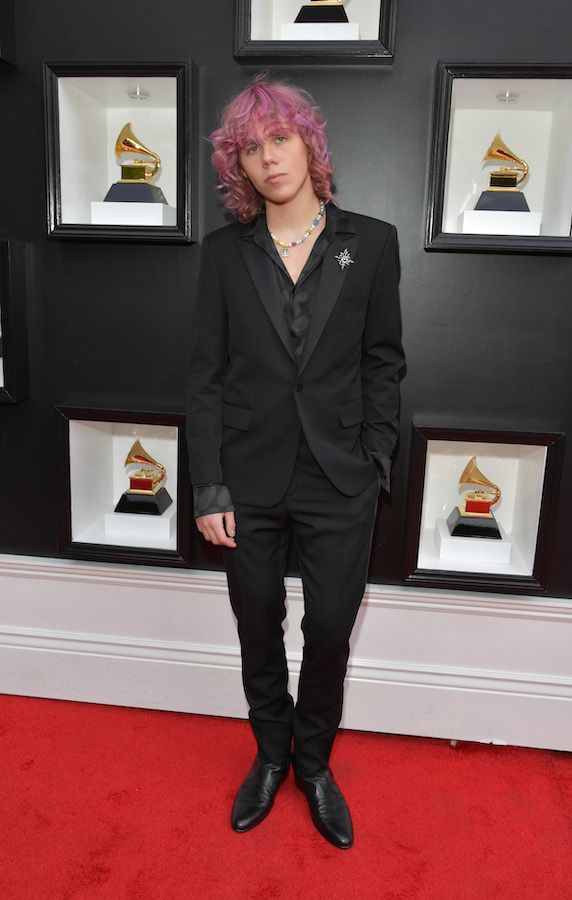 LAS VEGAS, NEVADA - APRIL 03: The Kid LAROI attends the 64th Annual GRAMMY Awards at MGM Grand Garden Arena on April 03, 2022 in Las Vegas, Nevada. (Photo by Lester Cohen/Getty Images for The Recording Academy)