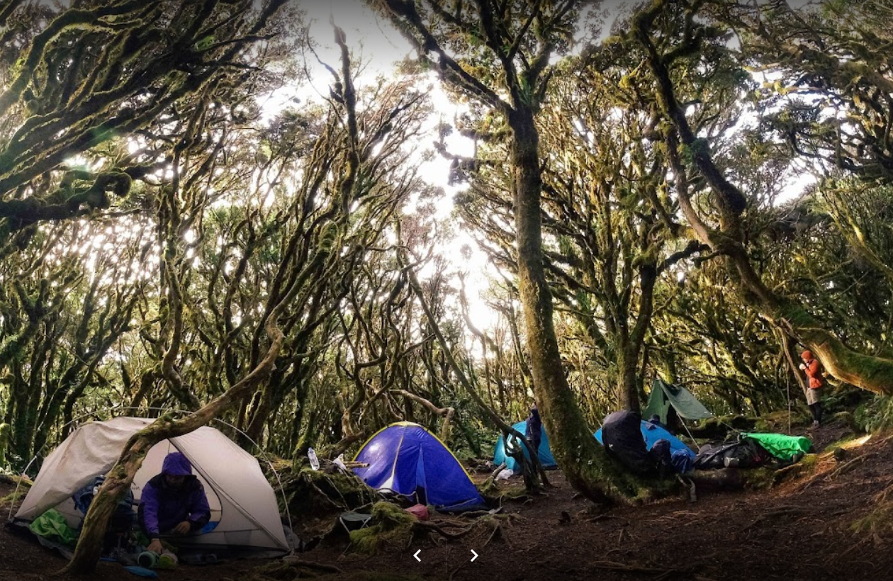 Dulang-dulang summit campsite is an accommodation in Northern Mindanao. (Photo: Gavino Cuestos Adventure)