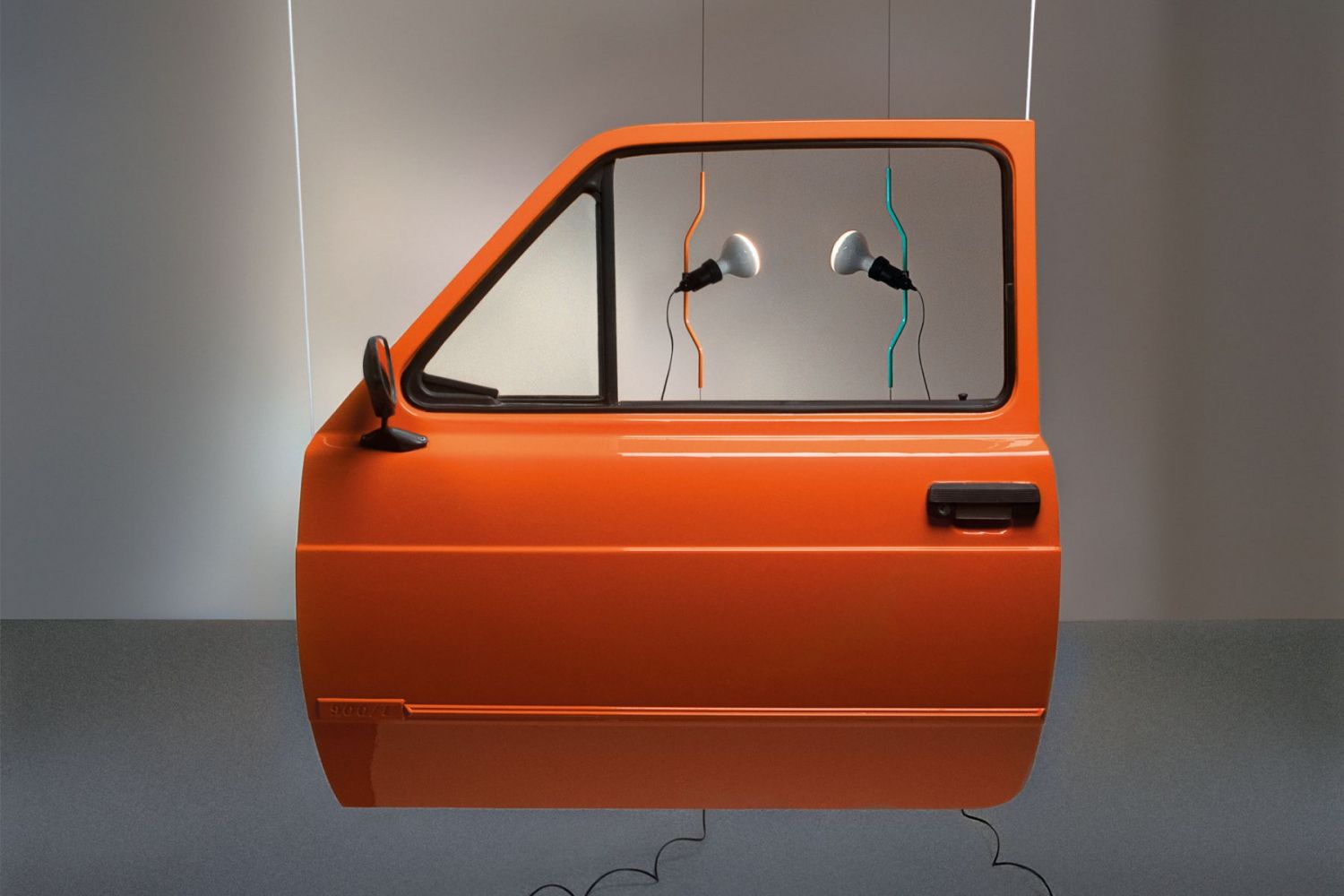 The iconic Parentesi lamp designed by Italian designers Achille Castiglioni and Pio Manzù, was released with two new colourways last year to mark its 50th anniversary (Image: Flos)