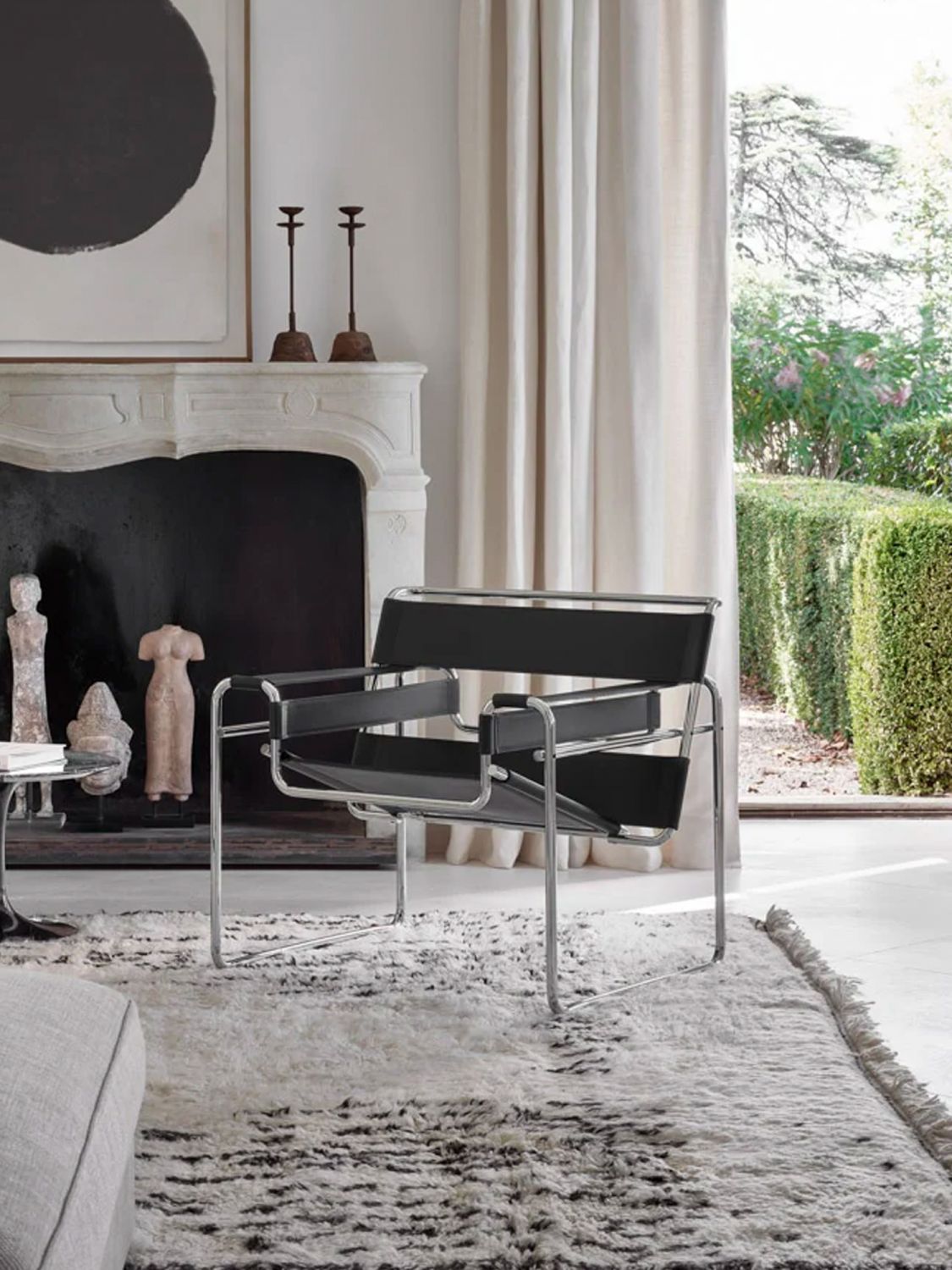 Hungarian architect Marcel Breuer referenced the structure of a bicycle when designing the Wassily chair (Image: Knoll)