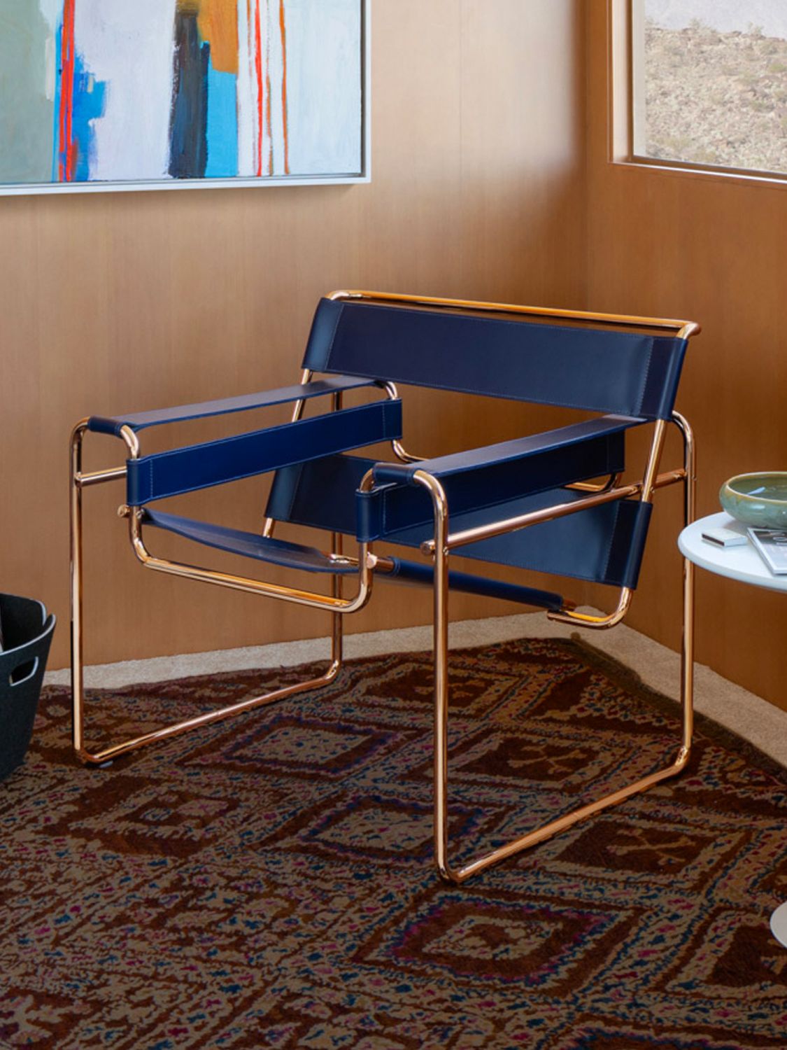 Today, Knoll offers the option of an 18k gold-plated finish for the chair's frame (Image: Knoll)