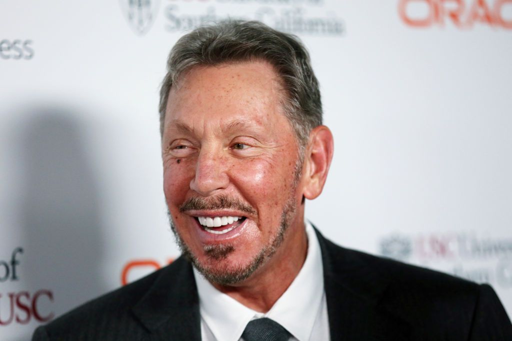 LOS ANGELES, CALIFORNIA - OCTOBER 24: Larry Ellison attends the Rebels With A Cause Gala 2019 at Lawrence J Ellison Institute for Transformative Medicine of USC on October 24, 2019 in Los Angeles, California. (Photo by Phillip Faraone/Getty Images)