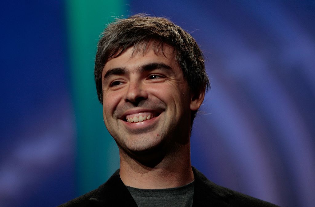 NEW YORK - SEPTEMBER 27:  Co-founder of Google Larry Page smiles during the Clinton Global Inititative annual meeting September 27, 2007 in New York.  (Photo by Chris Hondros/Getty Images)