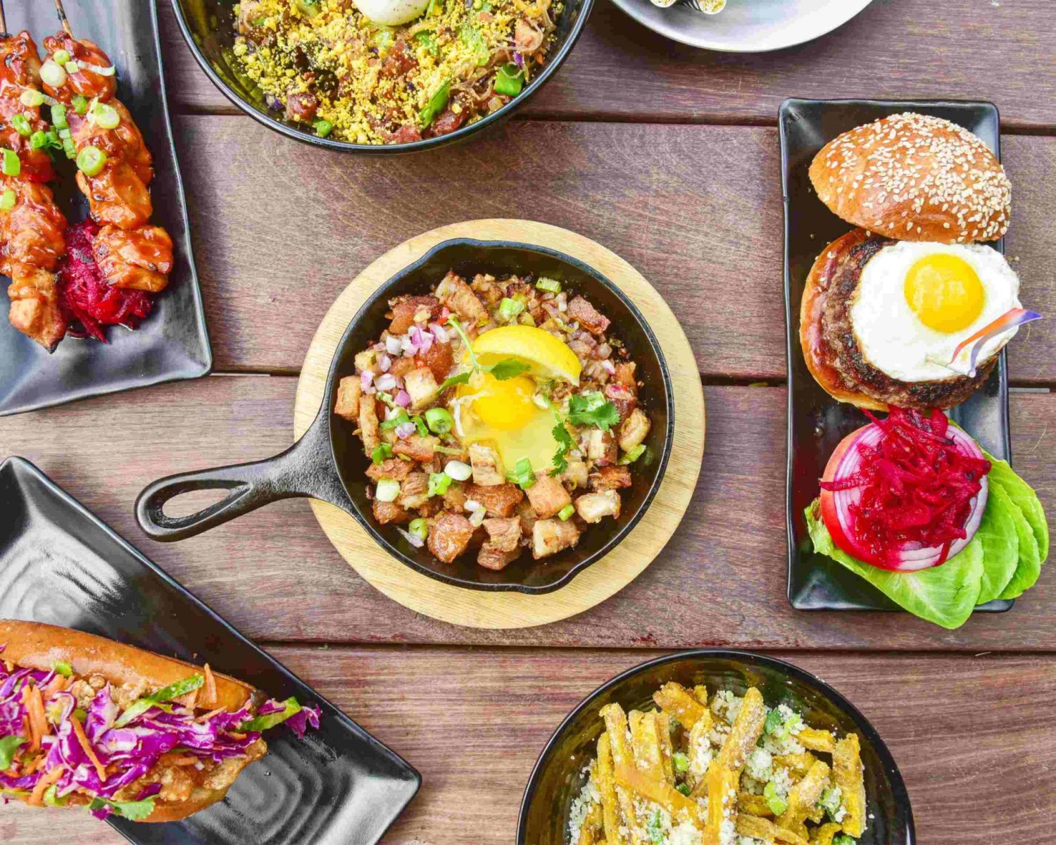 Food from Jeepney in Miami