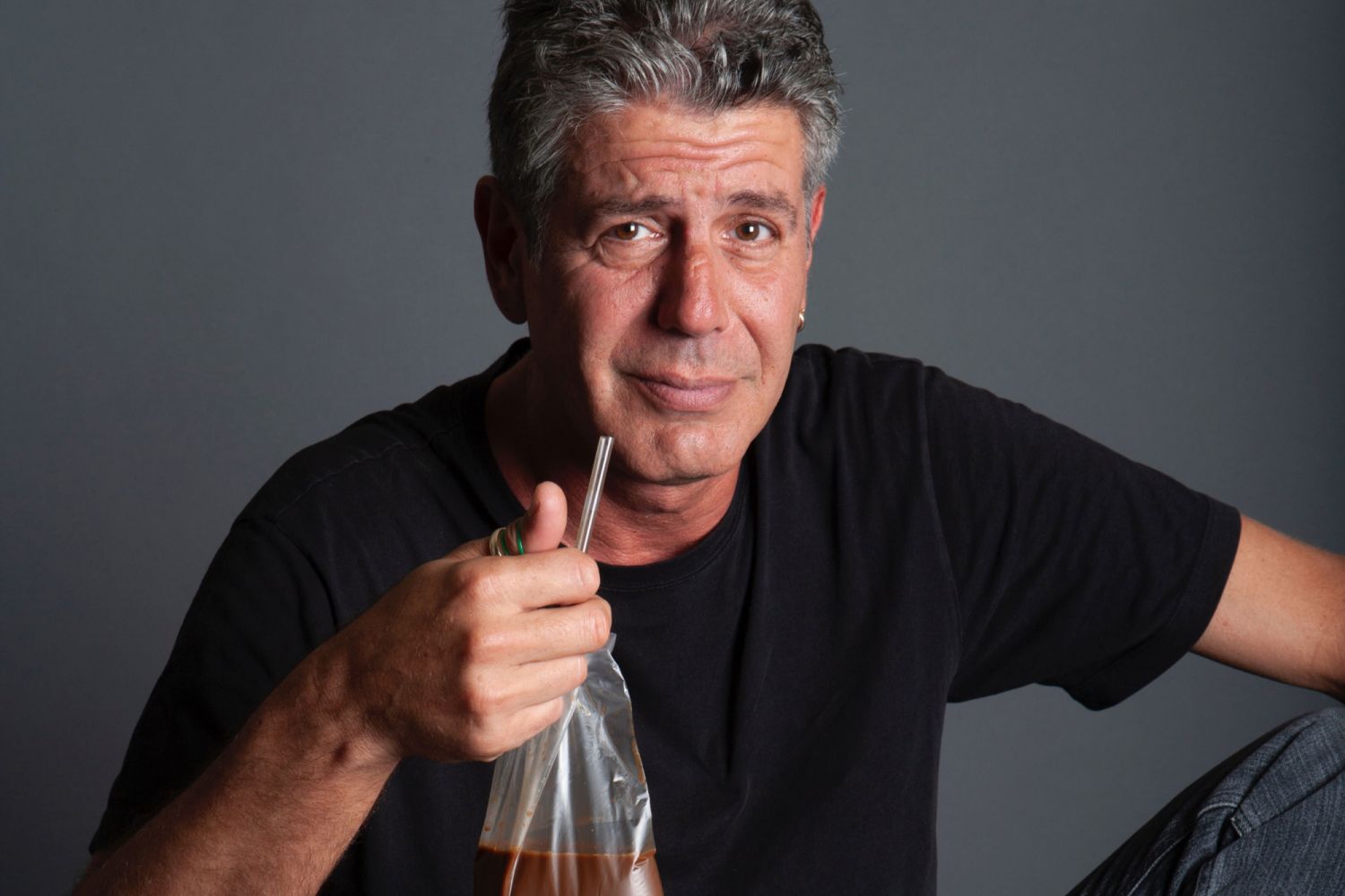 Anthony Bourdain/Russel Wong Photo