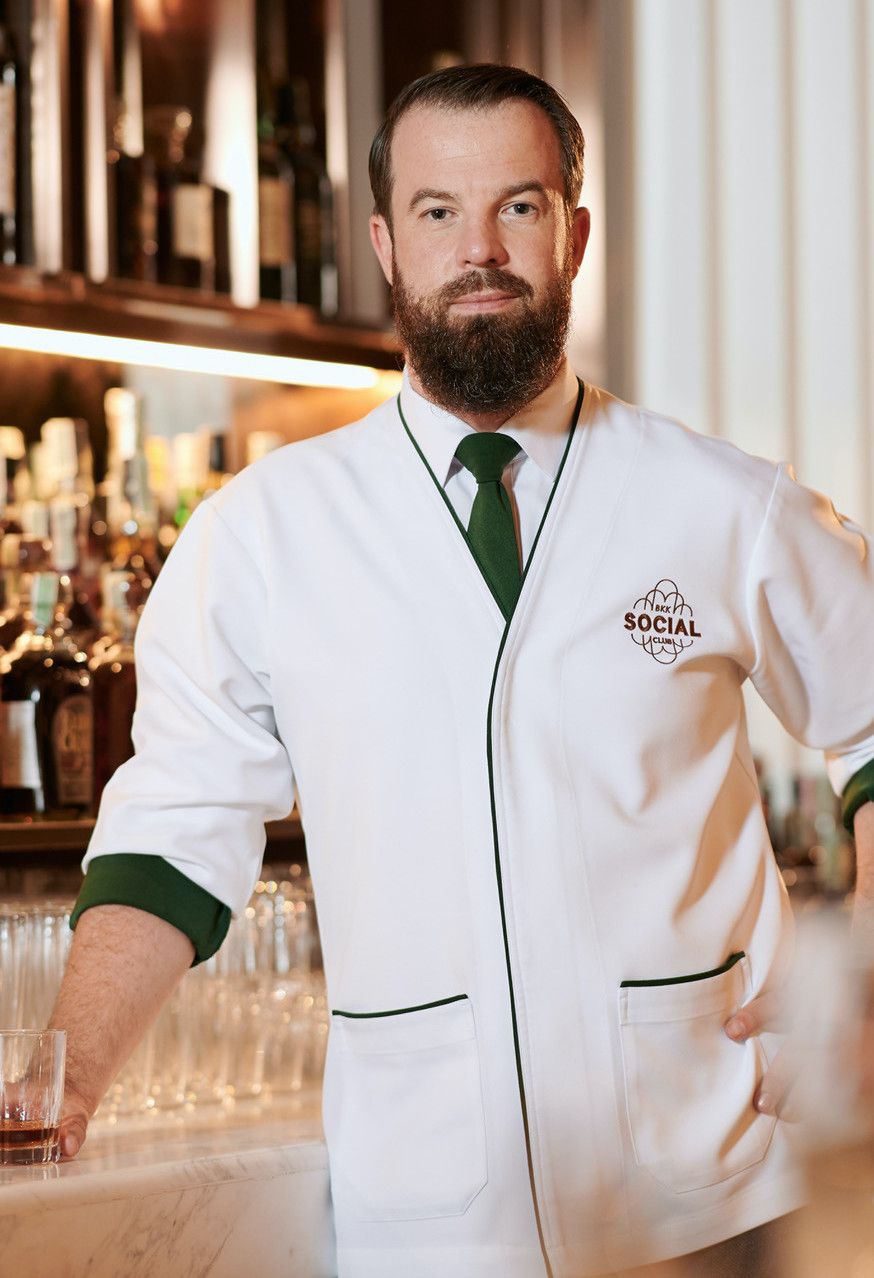 Philip Bischoff, beverage manager at Four Seasons Hotel, Bangkok