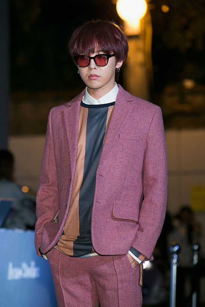 SEOUL, SOUTH KOREA - SEPTEMBER 18: G-Dragon aka Kwon Ji-Yong of South Korean boy band Bigbang attends the launch party for 'Acne Studio' flagship store on September 18, 2015 in Seoul, South Korea. (Photo by Han Myung-Gu/WireImage)