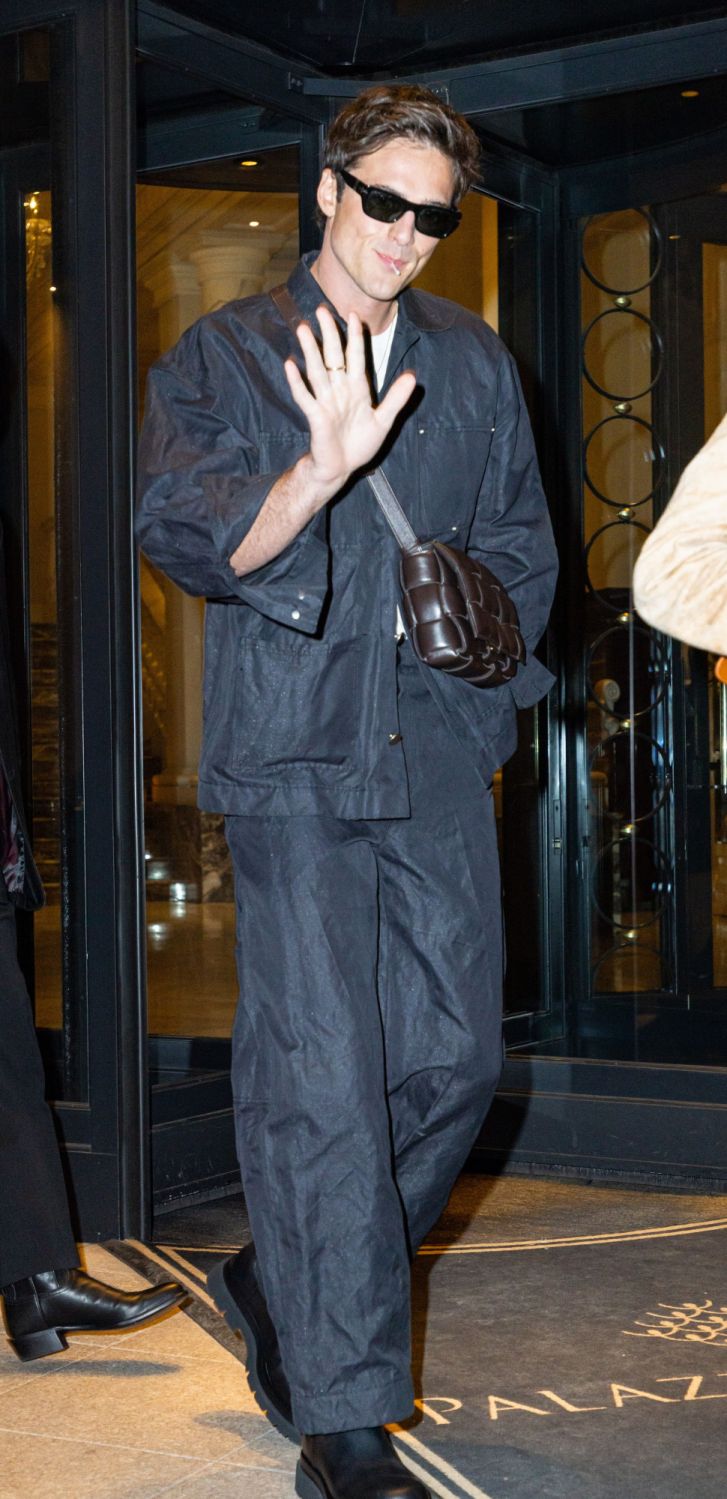 Jacob Elordi goes out her hotel to joining Bottega Veneta fashion show, during Women Milan Fashion Week Fall-Winter 2022-23, Milan on February. 26th, 2022. Photo by ABACAPRESS.COM