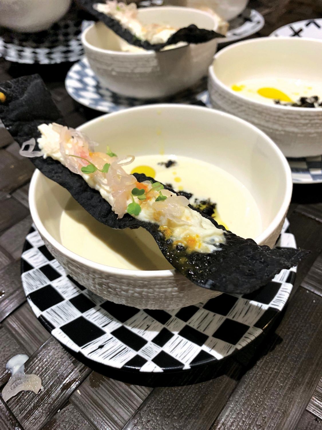 Bohol crab and coconut milk passato