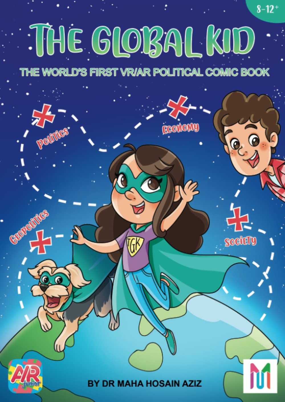 The Global Kid is the world's first VR/AR political comic book