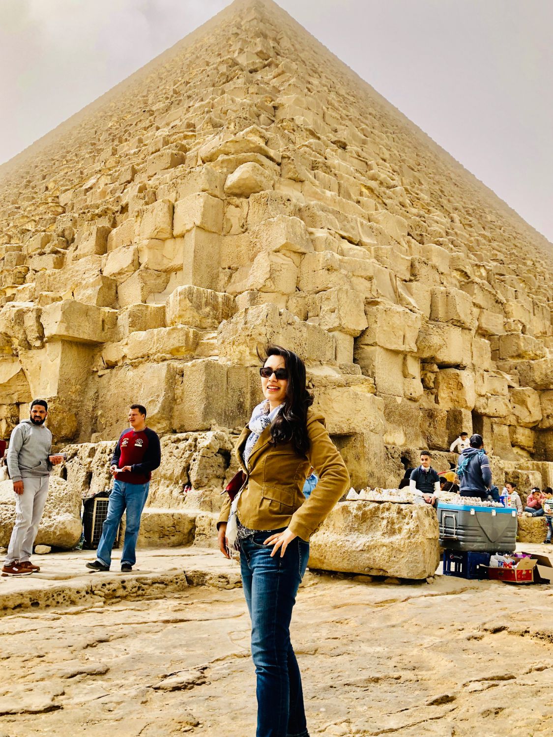 Aziz in Cairo, Egypt, one of the many countries that the globetrotter visits