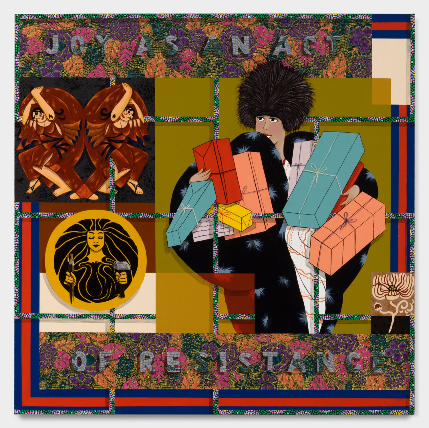 Fallah's Joy as an Act of Resistance (2022), Photo: Denny Dimin Gallery and the Artist