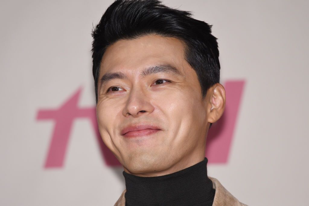SEOUL, SOUTH KOREA - DECEMBER 09: Actor Hyun-Bin during a press conference of tvN drama 'Crashing Landing On You' at Four Seasons Hotel on December 09, 2019 in Seoul, South Korea. (Photo by The Chosunilbo JNS/Imazins via Getty Images)