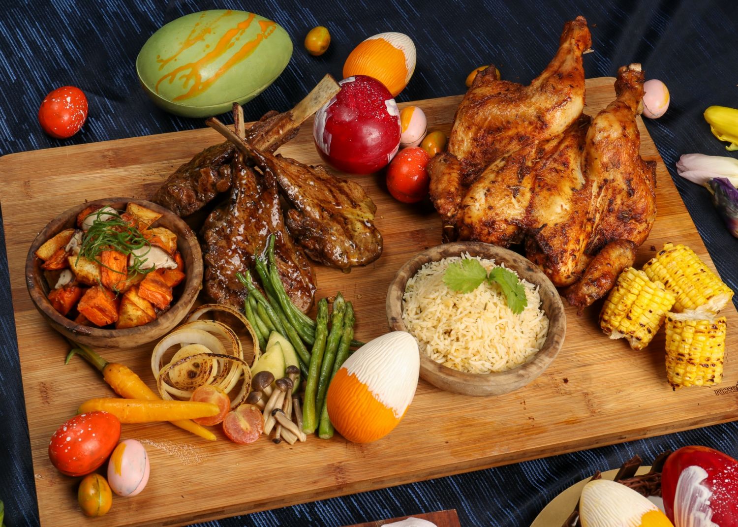 Hilton Manila Easter platters