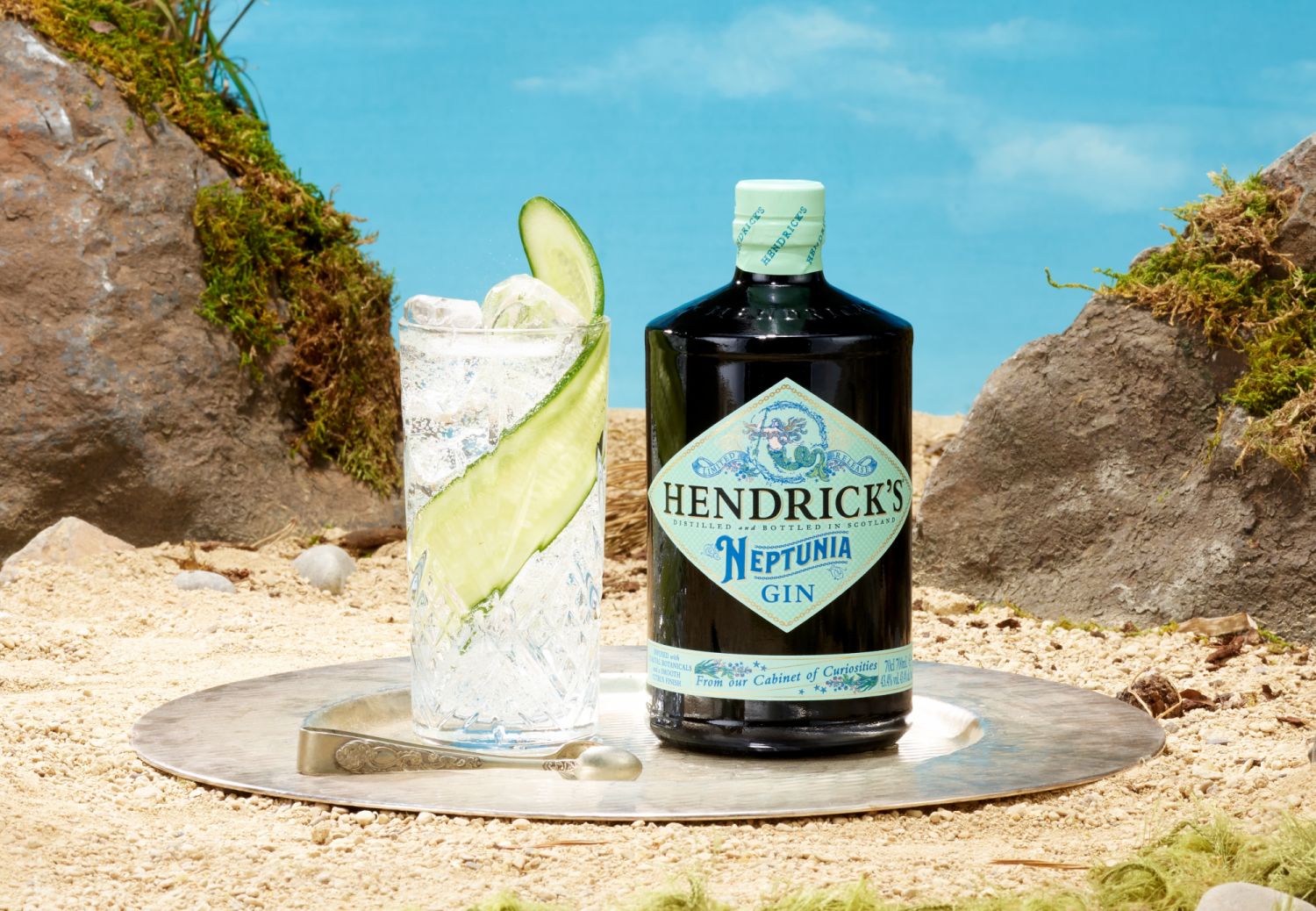 What to Drink in Singapore This Month Hendrick’s Neptunia Gin, Dom