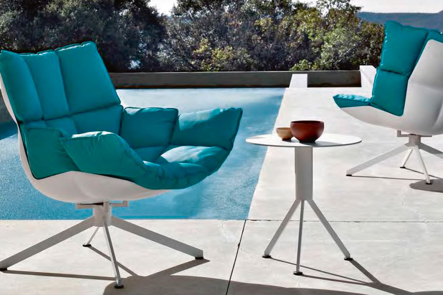 B&B Italia Husk armchairs by Patricia Urquiola from Space Furniture